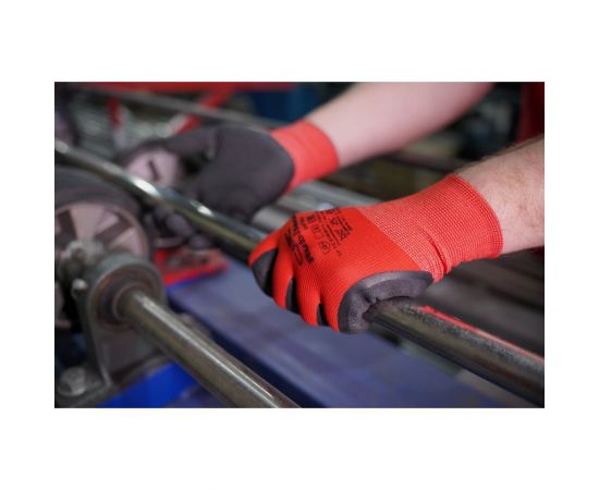 Полиэфирные перчатки с рельефным латексным покрытием СВС RUBYSENS 1 пара, р.9 pe15nl_9 – изображение 11