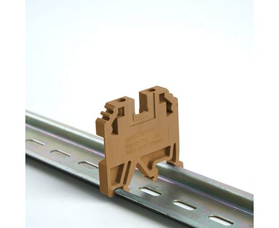 Наборный изолированный (винтовой) зажим STEKKER ЗНИ - 10,0 (JXB10), бежевый 39936 – изображение 4