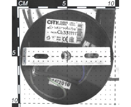 Подвесной хрустальный светильник Citilux Гермес CL331111 – изображение 2