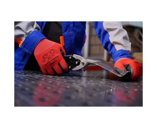 Полиэфирные перчатки с рельефным латексным покрытием СВС RUBYSENS 1 пара, р.9 pe15nl_9 – изображение 9