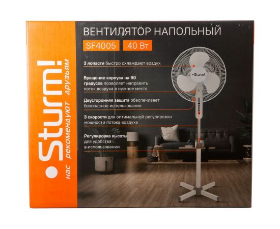 Электрический вентилятор Sturm SF4005 – изображение 2