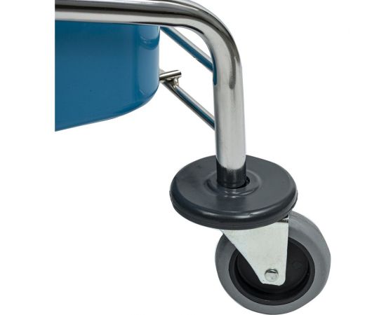 Уборочная тележка BRABIX 2 съемных ведра по 25 л, механический отжим, корзина 607903 – изображение 3