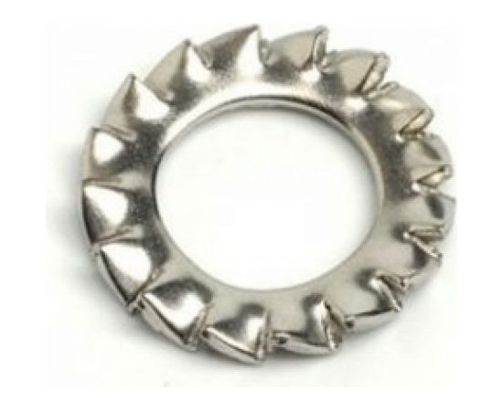 Стопорная шайба ЦКИ DIN 6798, тип A, М6 зубчатая, Ц 1000 шт 61253 