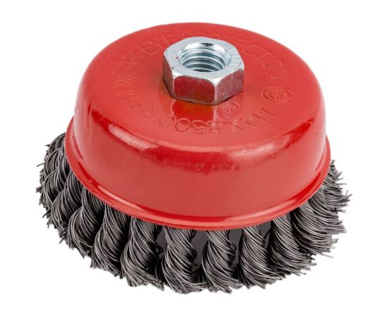 Щетка жесткая чашка (100 мм; М14) для УШМ Strong СTМ-50200100 