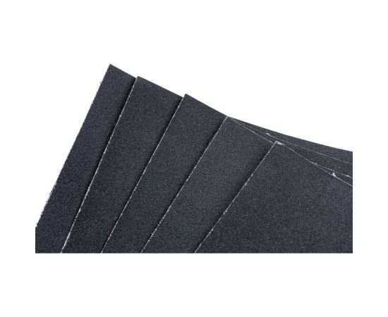 Лист шлифовальный СТАНДАРТ на тканевой основе, водостойкий (5 шт; 230х280 мм; Р180) Зубр 35415-180 