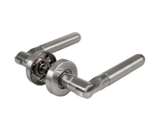 Дверная ручка на розетке Amig нержавеющая сталь 23-141 