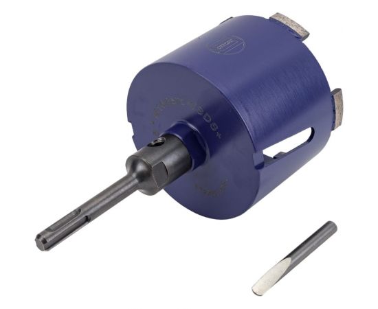 Коронка алмазная по бетону SDS+ 100 мм безударная Strong СТК-06400100 