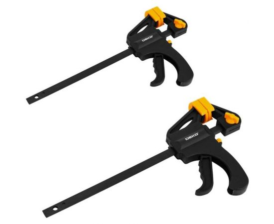 Быстрозажимная струбцина DEKO 100 мм CL100-2, 2 шт 