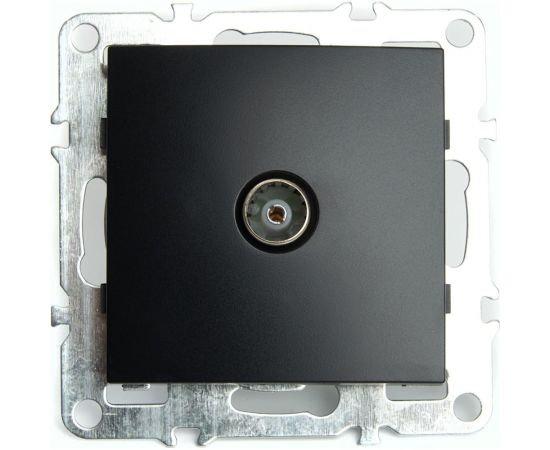 Телевизионная 1-местная розетка STEKKER 75Ом (механизм), серия Эрна, PST00- 49152 