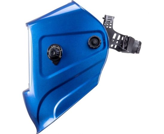 Маска сварщика FOXWELD GEFEST синяя, ф-р 9500V 5292 – изображение 8