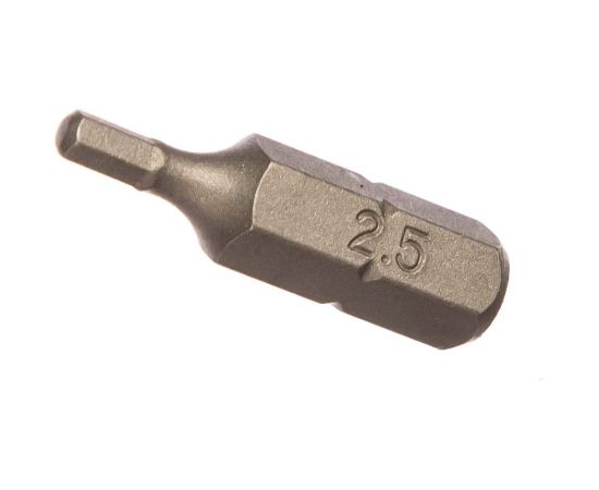 Вставка-бита 1/4""DR шестигранная, H2.5, 25 мм Ombra 514225 – изображение 2