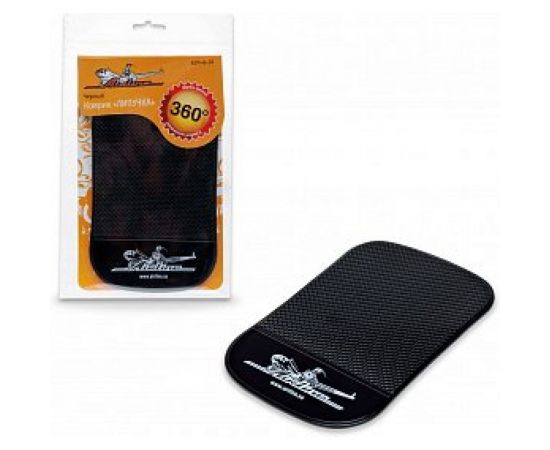 Коврик липучка Airline чёрный 92x145 мм ASM-B-01 – изображение 4