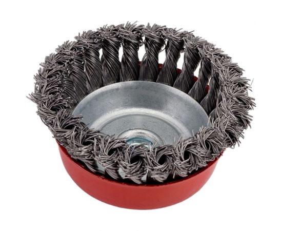 Щетка жесткая чашка (100 мм; М14) для УШМ Strong СTМ-50200100 – изображение 5