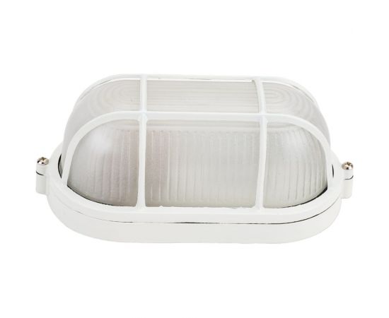 Светильник IEK НПП/НПБ, 1402, белый, овал, решетка, 60Вт, IP54, ИЭК LNPP0-1402-1-060-K01 – изображение 4