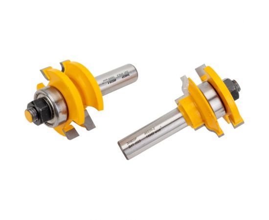 Набор фрез комбинированных рамочных (2 шт; хвостовик 12 мм) Энкор 46535 – изображение 6