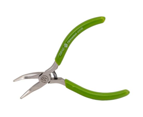 Удлиненные загнутые плоскогубцы Дело Техники 125 мм на холдере 60/6 413125 – изображение 4