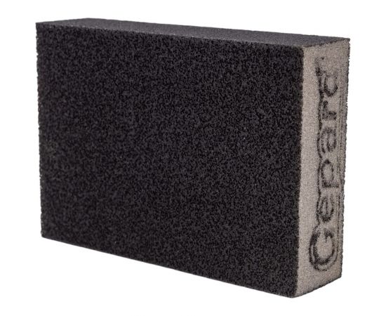 Губка абразивная 4-х сторонняя Р320 Gepard GP5012-320 – изображение 4