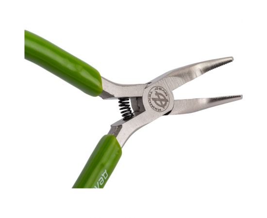 Удлиненные загнутые плоскогубцы Дело Техники 125 мм на холдере 60/6 413125 – изображение 3