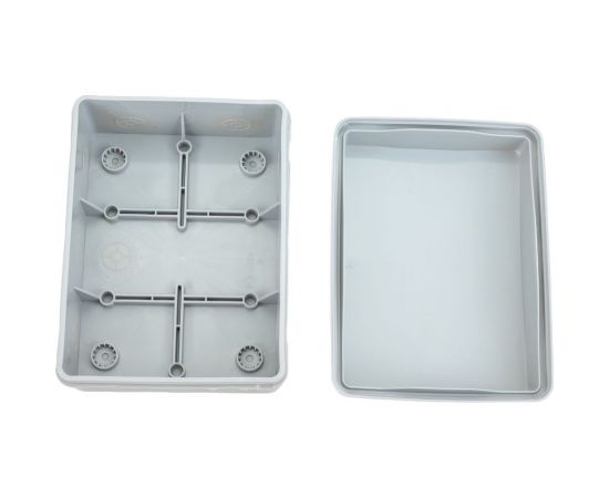 Распаячная коробка IEK км42441 о/п 150x110x70мм ip67 10вв. серая UKO21-150-110-070-K41-66 – изображение 3