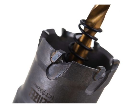 Коронка твердосплавная по металлу 32 мм DENZEL 724010 – изображение 2