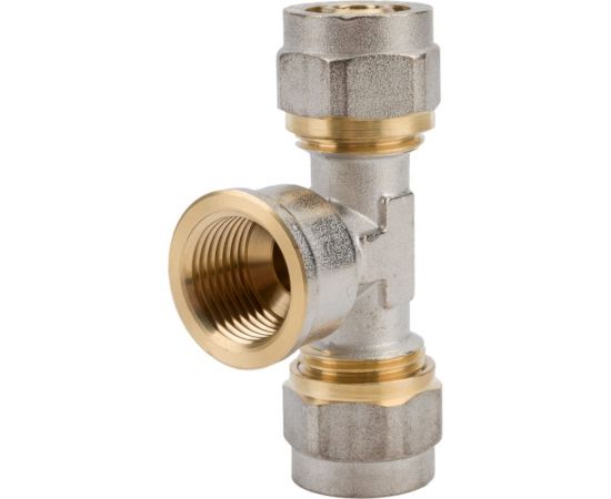 Латунный тройник AV Engineering 1/2x16 2.0 с внутренней резьбой AVE309007 – изображение 2