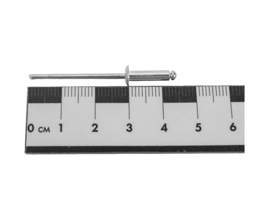 Заклепка вытяжная открытая алюминий/сталь AlMg 1.5%/St (50 шт; 3.2x12 мм; Борт: Стандарт) MESSER 111113212-50 – изображение 2