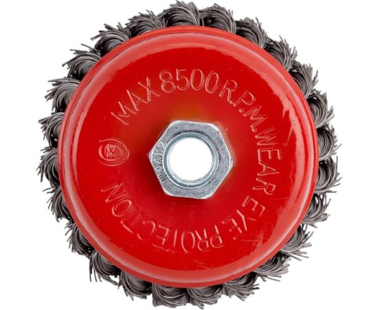 Щетка жесткая чашка (100 мм; М14) для УШМ Strong СTМ-50200100 – изображение 3