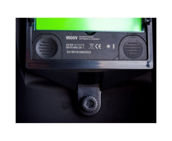 Маска сварщика FOXWELD GEFEST синяя, ф-р 9500V 5292 – изображение 13