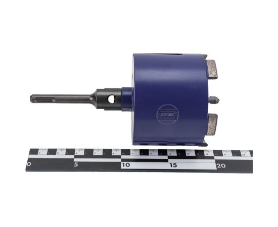 Коронка алмазная по бетону SDS+ 100 мм безударная Strong СТК-06400100 – изображение 2