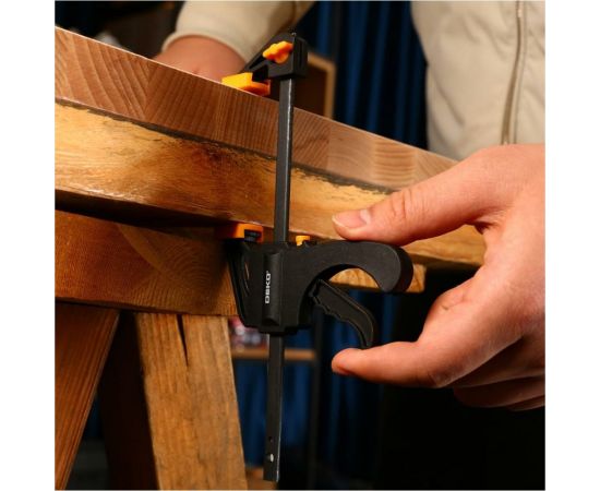 Быстрозажимная струбцина DEKO 100 мм CL100-2, 2 шт – изображение 2