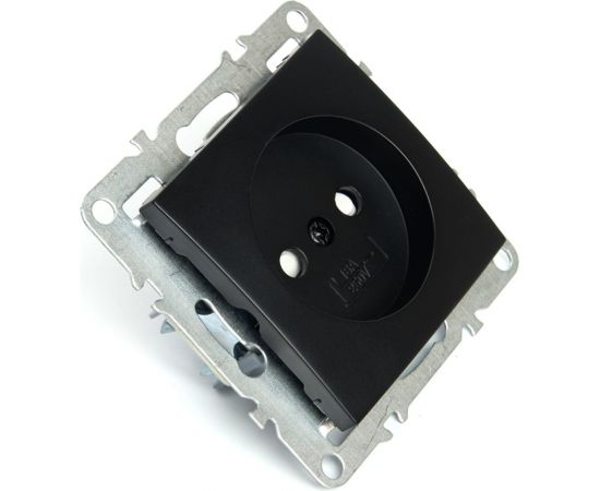 1-местная розетка STEKKER без заземления, (механизм), 250В, 10А, серия Эрна, PST10-9109-0 49153 – изображение 6