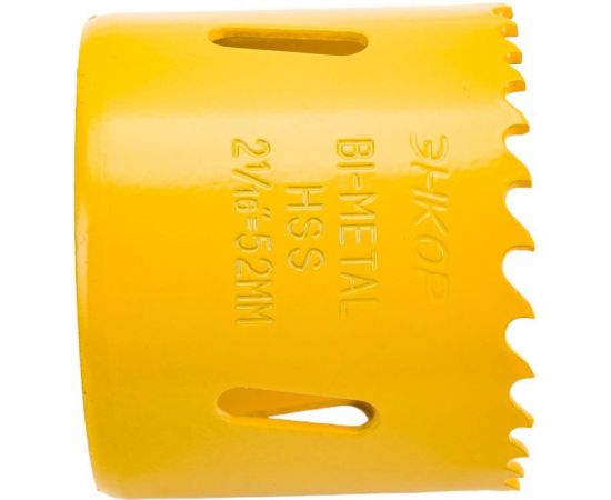 Коронка биметаллическая (52 мм; HSS) по металлу Энкор 24352 