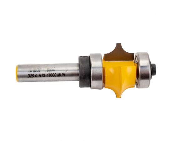 Фреза кромочная фигурная (22х13 мм; R 3.2 мм; хвостовик 8 мм) по дереву Энкор 10690 