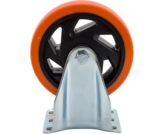 Колесо большегрузное полиуретановое неповоротное PVC Medium 125 мм MFK-TORG 4021125 PVC 