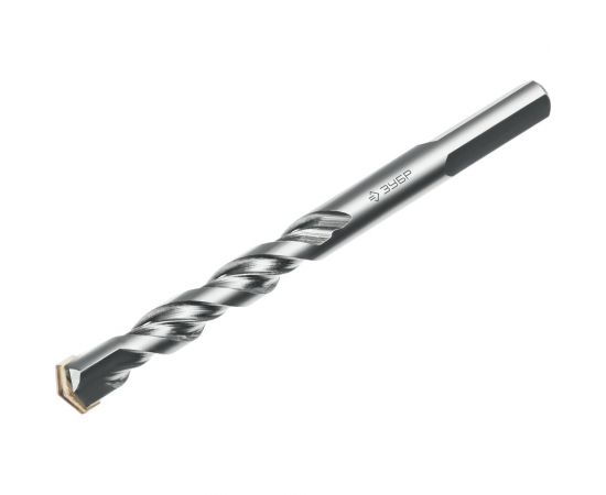 Сверло по бетону усиленное ЗУБР Профессионал 7х100 мм, 3-х гранный хвостовик 2916-100-07_z01 