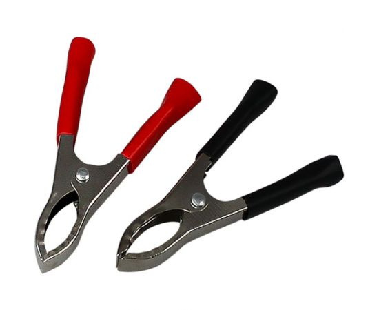 Зажим крокодил REXANT длина 75 мм, ток 30A, 2 шт 16-0015-9 