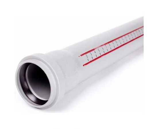 Канализационная труба Ostendorf белая, 40x150 мм 559060 