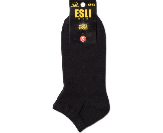 Мужские короткие носки ESLI 19С-146СПЕ, р.27, 000 черный 1001331000030012000 
