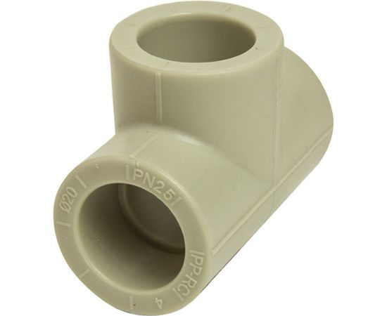 Тройник VRT 20 EVER plast, серый, Россия 538371 