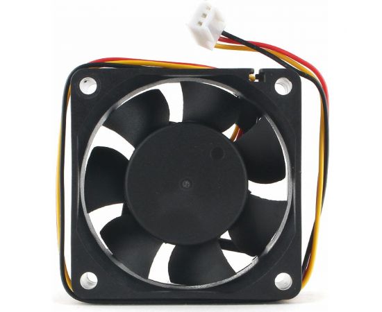 Гидродинамический вентилятор Gembird 60x60x25, 3 pin, провод 25 см, D6025HM-3 – изображение 3