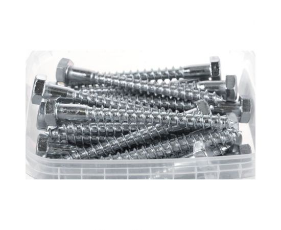 Шуруп с шестигранной головкой Качественный КРЕПЕЖ 8х80, 55 шт. 0500561 КЧ – изображение 2