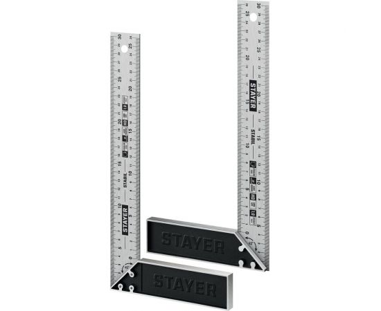 Столярный угольник STAYER Stabil 300 мм с нержавеющим полотном 3431-30_z02 – изображение 8