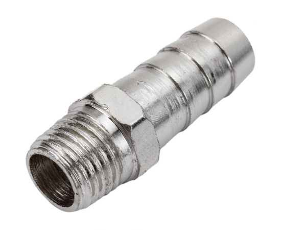 Штуцер елочка 12 мм - наружная резьба 1/4" Pegas pneumatic 4004 – изображение 3