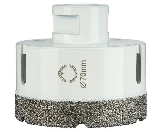 Коронка алмазная по керамограниту 70 мм, M14 на УШМ Diamond Industrial DIDKVP70M14 – изображение 5