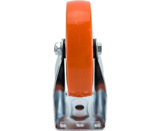 Колесо большегрузное полиуретановое неповоротное PVC Medium 125 мм MFK-TORG 4021125 PVC – изображение 4