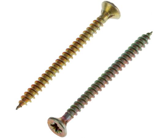 Универсальный саморез Tech-Krep 50х4,0 мм 500 шт желтый, коробка 126754 – изображение 2