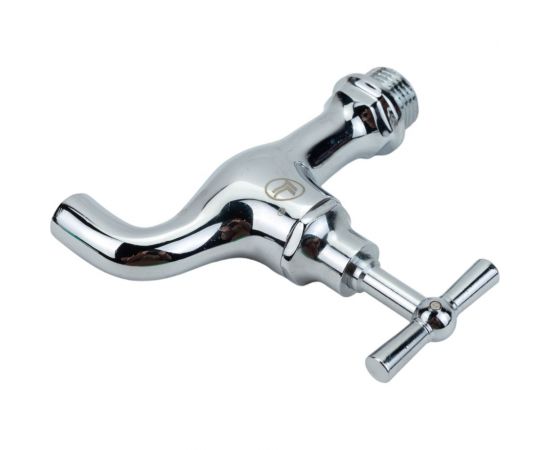 Водоразборный вентиль DOUBLE-LIN хром, полированный 1/2"" LL2053 B (1/2"") – изображение 2