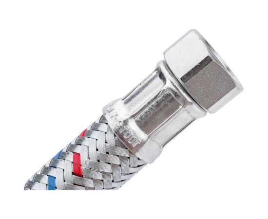 Гибкая подводка для воды НР 3/4"" х ВР 3/4"", длина 500 мм STOUT RG008S8TK32JFE – изображение 3