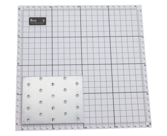 Крепёжная пластина ООО Металлист 80х100х2,0 ГОЦ 530180100-012 – изображение 2