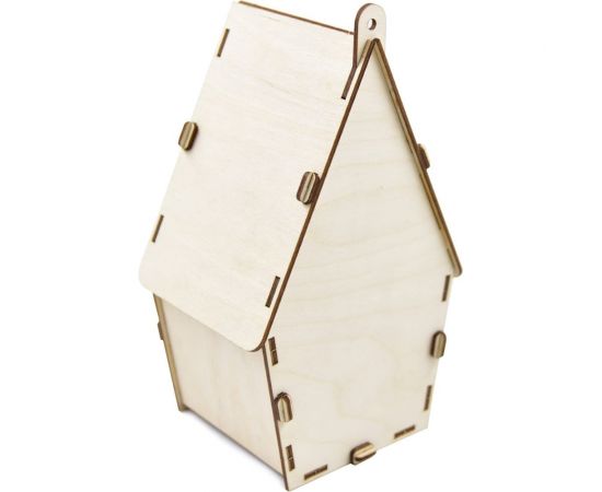 Деревянная модель для сборки PREZENT Скворечник 6, 17.5x23x13.5 см СКВ-006 – изображение 9